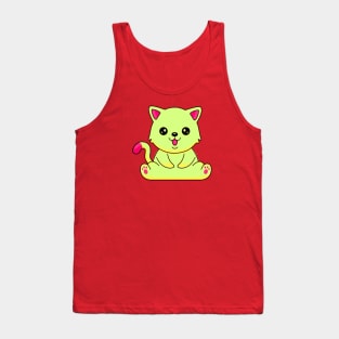 Baby Cat - Cute Cat Tank Top